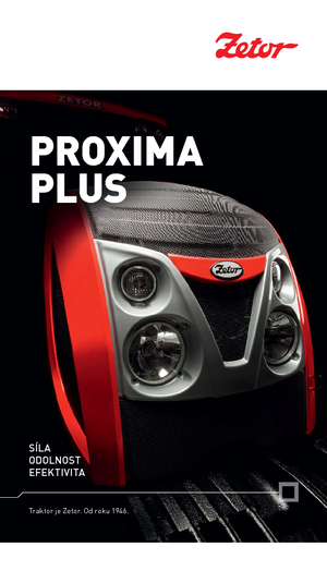 4WD ट्रैक्टर Zetor Proxima Plus 90