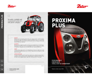 4WD ट्रैक्टर Zetor Proxima Plus 90