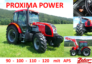 4WD ट्रैक्टर Zetor Proxima Power 100