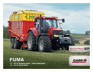 4WD ट्रैक्टर Case IH Puma 215 MC Profi EHR