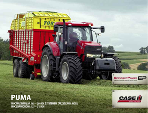 4WD ट्रैक्टर Case IH Puma 215 MC Profi EHR