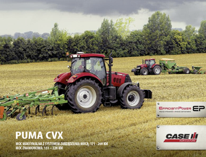 4WD ट्रैक्टर Case IH Puma CVX 200 Basis EHR