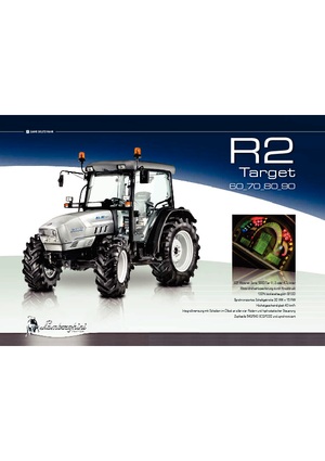 4WD ट्रैक्टर Lamborghini R 2.70 Target DT