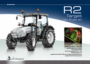 4WD ट्रैक्टर Lamborghini R 2.90 Target DT