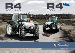 4WD ट्रैक्टर Lamborghini R 4.110 VRT