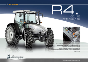 4WD ट्रैक्टर Lamborghini R 4.110 VRT