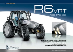 4WD ट्रैक्टर Lamborghini R 6.150 VRT DCR