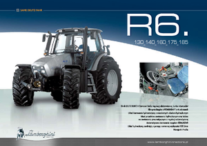 4WD ट्रैक्टर Lamborghini R 6.185 DCR