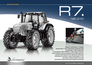 4WD ट्रैक्टर Lamborghini R 7.210 DCR