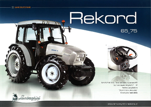 4WD ट्रैक्टर Lamborghini Rekord 65