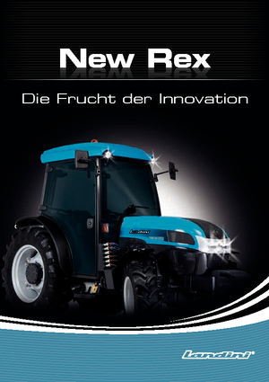 4WD ट्रैक्टर Landini Rex 110 GT