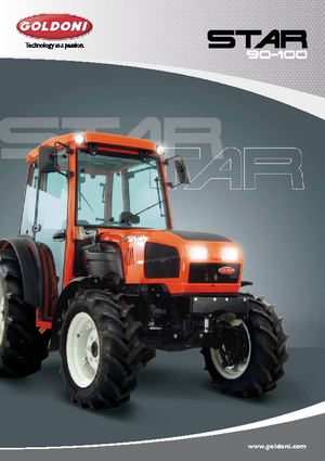 4WD ट्रैक्टर Goldoni Star 100 BA