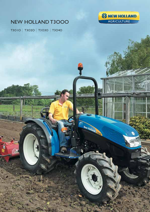 4WD ट्रैक्टर New Holland T 3010 (351)