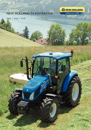 4WD ट्रैक्टर New Holland T 4.55 Powerstar (100)