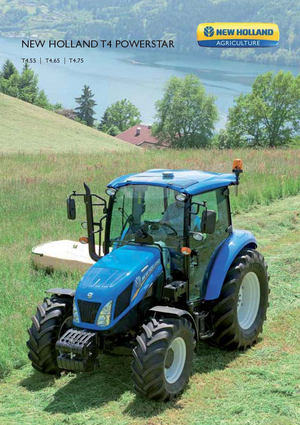 4WD ट्रैक्टर New Holland T 4.55 Powerstar (100)