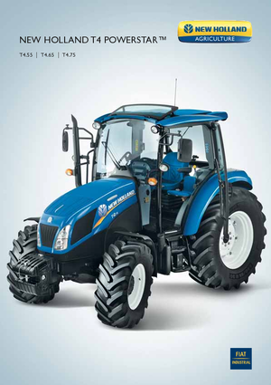 4WD ट्रैक्टर New Holland T 4.55 Powerstar (100)