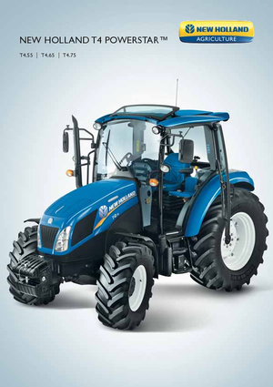 4WD ट्रैक्टर New Holland T 4.65 Powerstar (300)