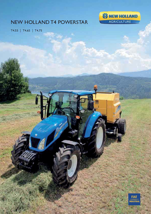4WD ट्रैक्टर New Holland T 4.55 Powerstar (100)