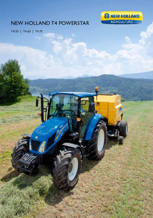 4WD ट्रैक्टर New Holland T 4.55 Powerstar (100)