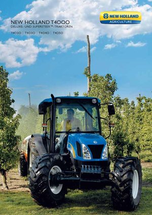 4WD ट्रैक्टर New Holland T 4050 (101)