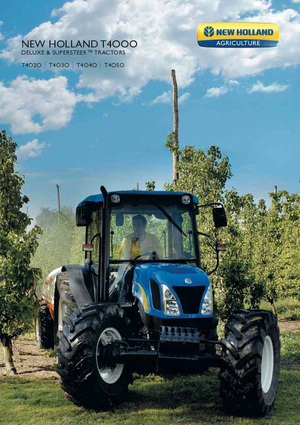 4WD ट्रैक्टर New Holland T 4040 (101)