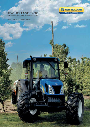 4WD ट्रैक्टर New Holland T 4050 (101)