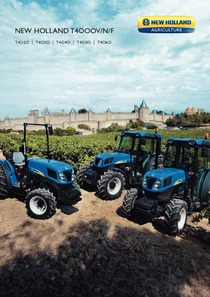 4WD ट्रैक्टर New Holland T 4030 V (100)