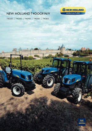 4WD ट्रैक्टर New Holland T 4030 V (100)