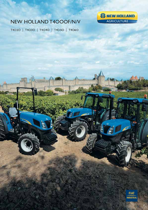 4WD ट्रैक्टर New Holland T 4030 V (100)