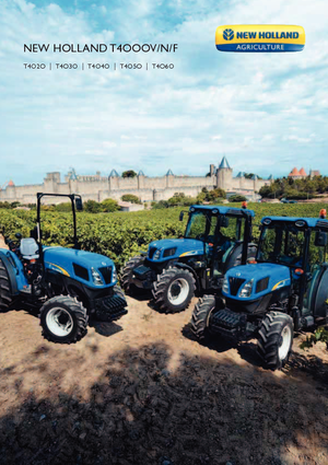 4WD ट्रैक्टर New Holland T 4060 N (900)