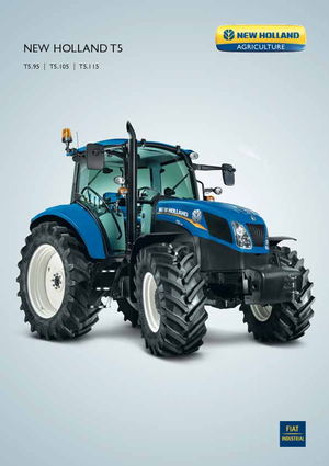 4WD ट्रैक्टर New Holland T 5.115 (402)