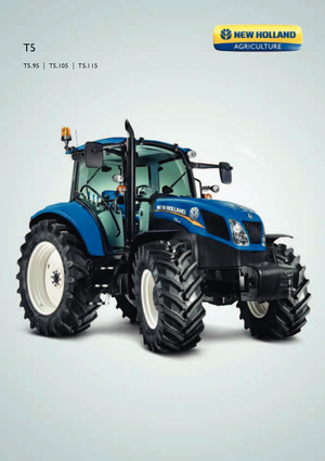 4WD ट्रैक्टर New Holland T 5.115 (402)