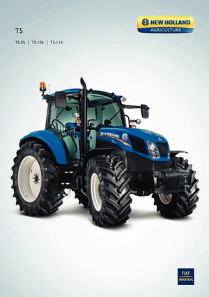 4WD ट्रैक्टर New Holland T 5.95 (802)