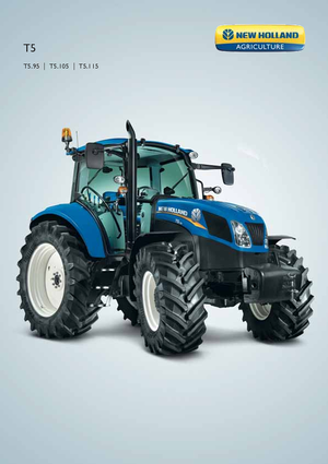 4WD ट्रैक्टर New Holland T 5.115 (402)