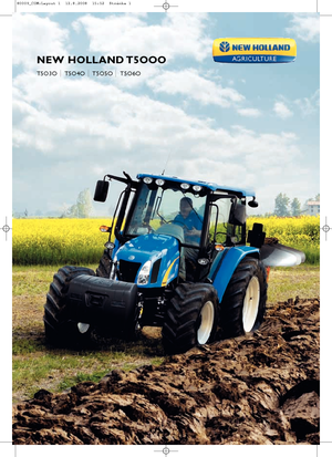 4WD ट्रैक्टर New Holland T 5050 (800)