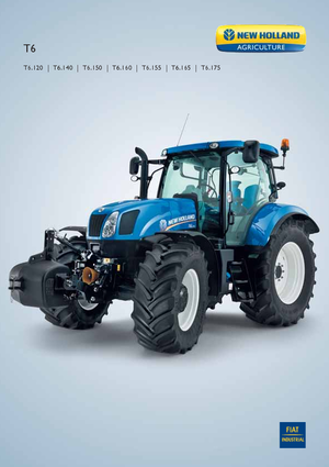 4WD ट्रैक्टर New Holland T 6.120 (770)