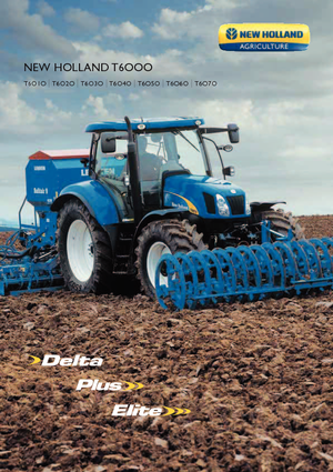 4WD ट्रैक्टर New Holland T 6030 Plus (507)