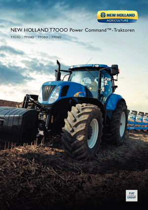 4WD ट्रैक्टर New Holland T 7060 (500)
