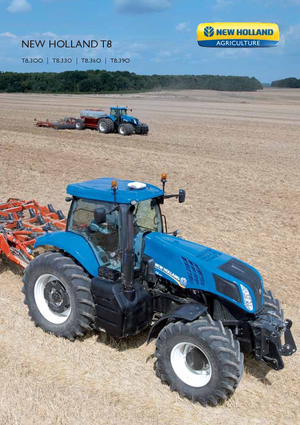 4WD ट्रैक्टर New Holland T 8.390 (100)