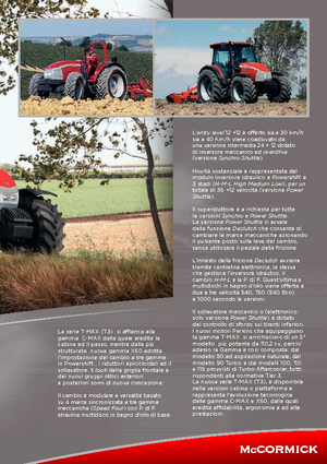 4WD ट्रैक्टर McCormick T 80 Max Synchro