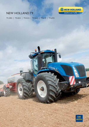4WD ट्रैक्टर New Holland T 9.390 (100)