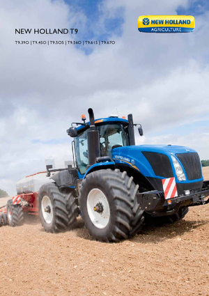 4WD ट्रैक्टर New Holland T 9.450 (100)