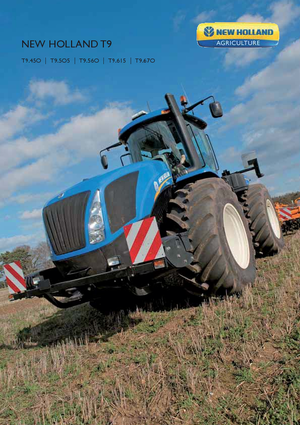 4WD ट्रैक्टर New Holland T 9.560 (300)