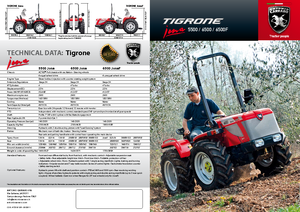 4WD ट्रैक्टर Carraro Tigrone 5500