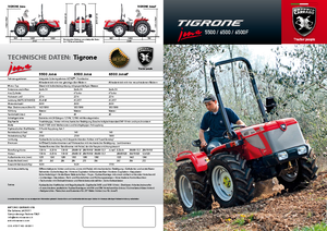 4WD ट्रैक्टर Carraro Tigrone 5500