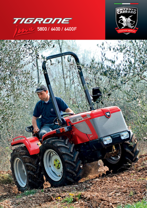 4WD ट्रैक्टर Carraro Tigrone 5800 Jona