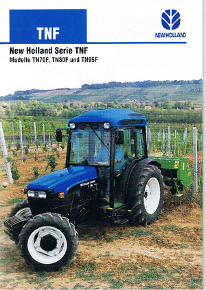 4WD ट्रैक्टर New Holland TN 80 F DT (101/100)