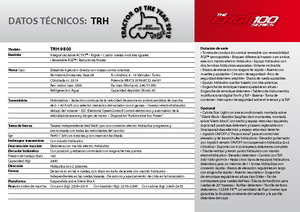 4WD ट्रैक्टर Carraro TRH 9800