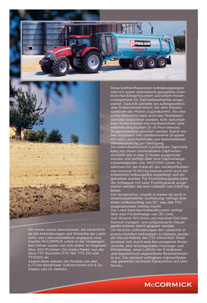 4WD ट्रैक्टर McCormick TTX 210 E-Plus