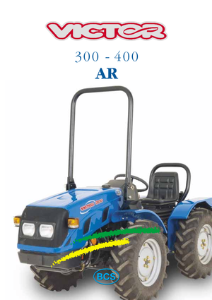 4WD ट्रैक्टर BCS Victor 400 AR